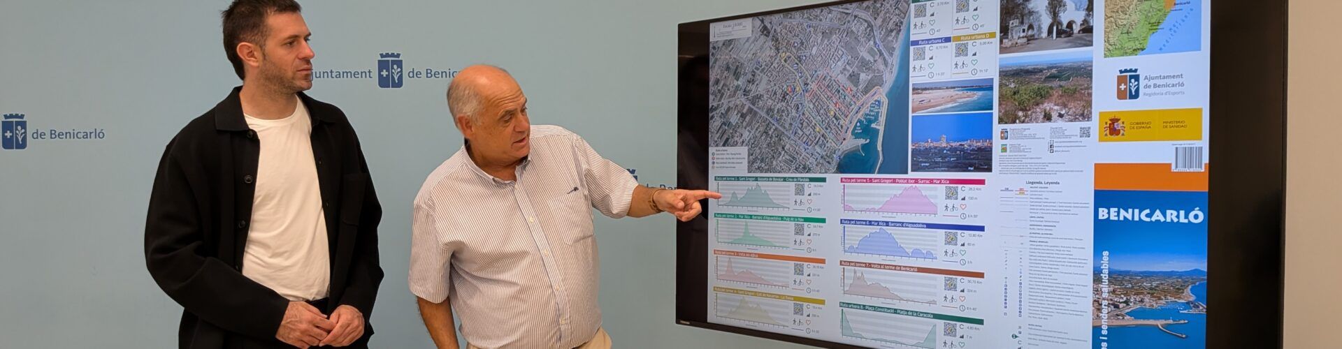 Benicarló actualitza els seus senders saludables amb 12 rutes per a fomentar l’activitat física