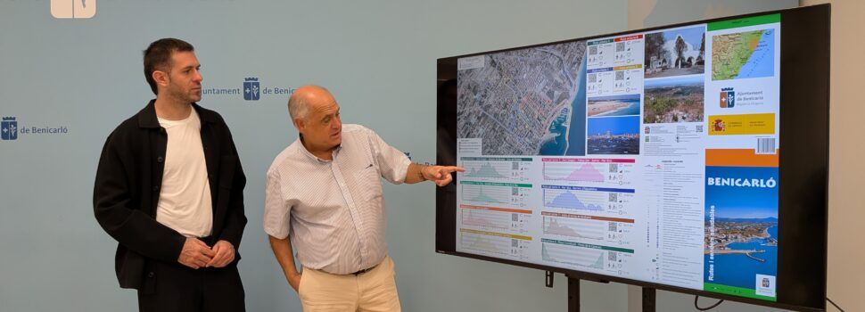 Benicarló actualitza els seus senders saludables amb 12 rutes per a fomentar l’activitat física