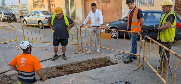 Benicarló renova el clavegueram del carrer de Santa Teresa amb una inversió de prop de 50.000 €