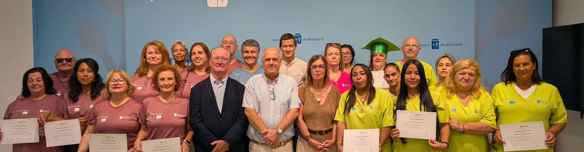 Finalitza el taller d’ocupació ‘Benicarló en Acció’ després d’un any de formació i treball