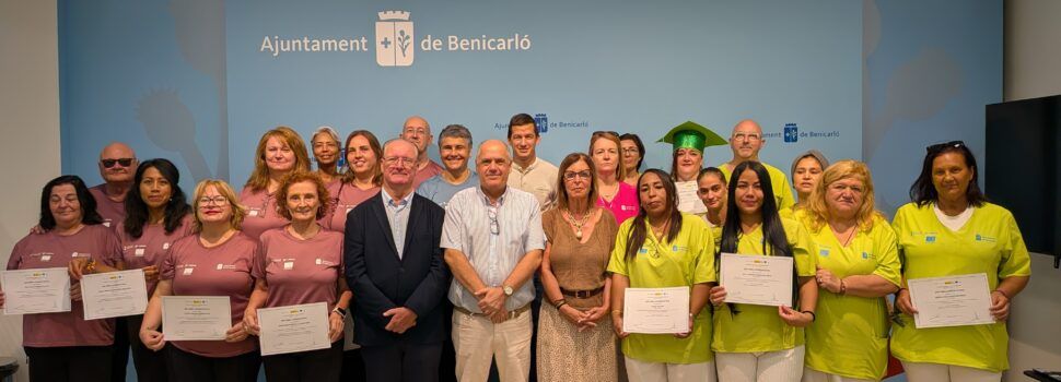 Finalitza el taller d’ocupació ‘Benicarló en Acció’ després d’un any de formació i treball