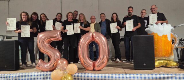 Festa a Vallibona dels que compleixen 50 anys