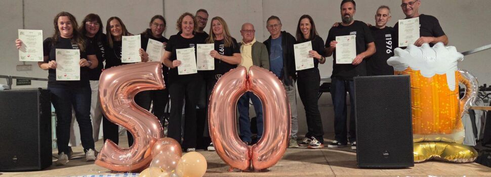 Festa a Vallibona dels que compleixen 50 anys