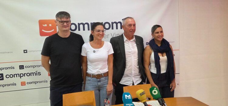 Joan Baldoví (Compromís) visita Vinaròs per parlar sobre la campanya de vivenda