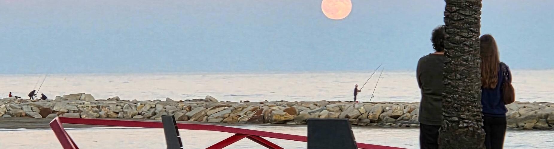 Fotos: Capvespre des de la platja del Fortí