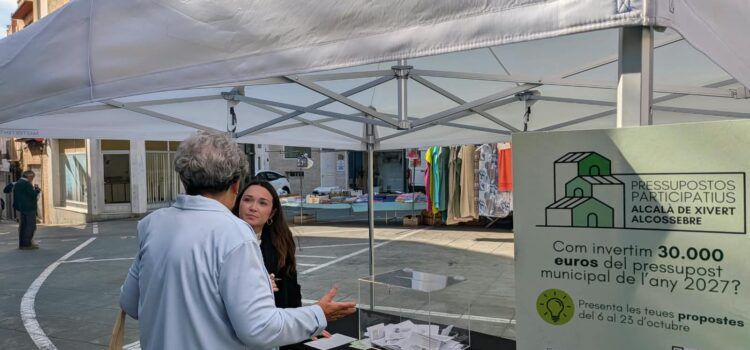 Comença la fase de votació dels Pressupostos Participatius d’Alcalà-Alcossebre 