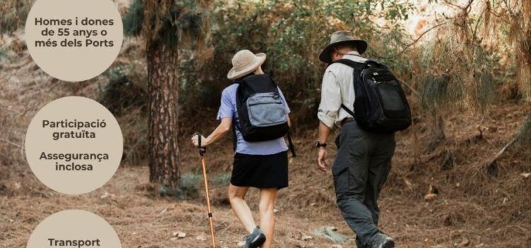 «Caminem els Ports: Arrels de Salut», una iniciativa de senderisme i convivència per a majors de 55 anys