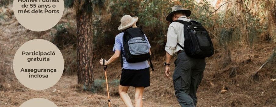 «Caminem els Ports: Arrels de Salut», una iniciativa de senderisme i convivència per a majors de 55 anys