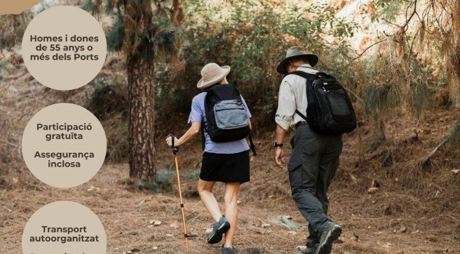 «Caminem els Ports: Arrels de Salut», una iniciativa de senderisme i convivència per a majors de 55 anys