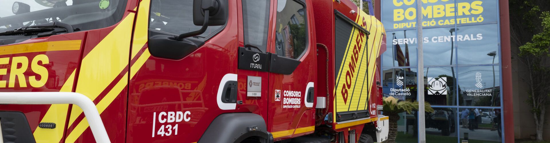 La Diputació de Castelló activa tot el dispositiu preventiu de bombers davant l’alerta per fortes pluges a la província