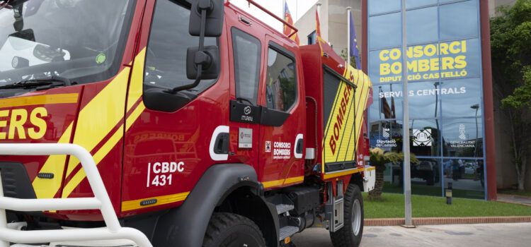 La Diputació de Castelló activa tot el dispositiu preventiu de bombers davant l’alerta per fortes pluges a la província