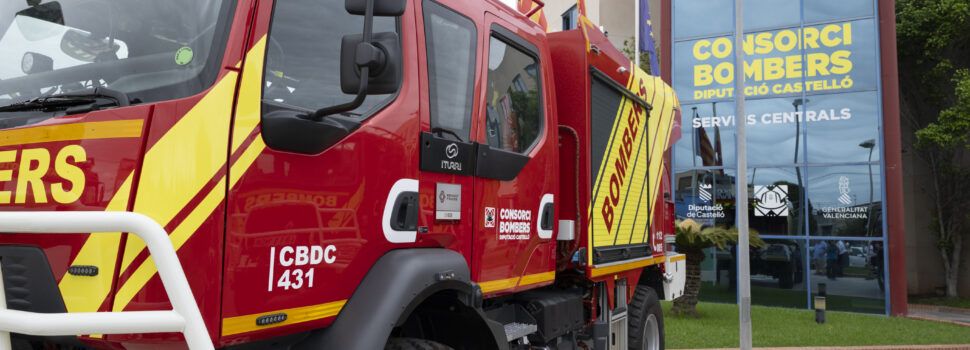 La Diputació de Castelló activa tot el dispositiu preventiu de bombers davant l’alerta per fortes pluges a la província