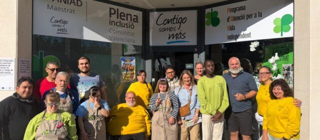 AFANIAD Maestrat recibe a profesionales de Horsens Kommune, Dinamarca