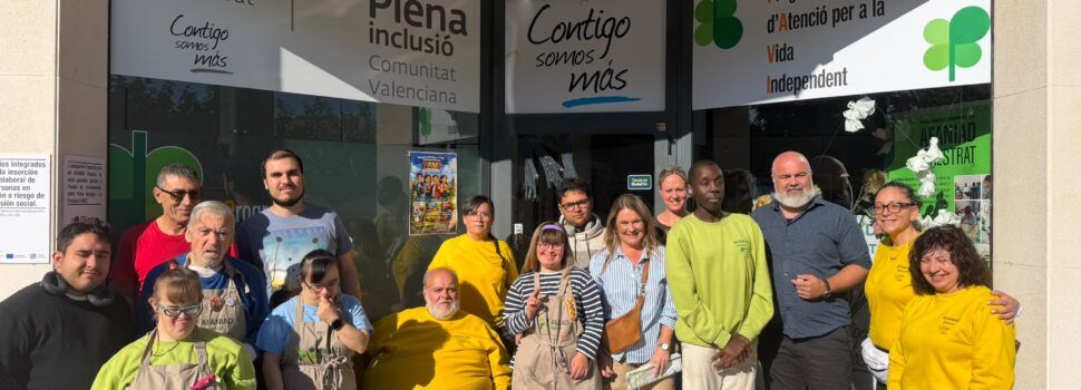 AFANIAD Maestrat recibe a profesionales de Horsens Kommune, Dinamarca