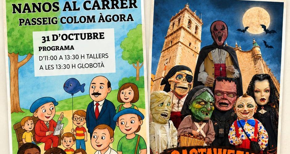 Aquest dissabte 31, Nanos al Carrer i Castaween