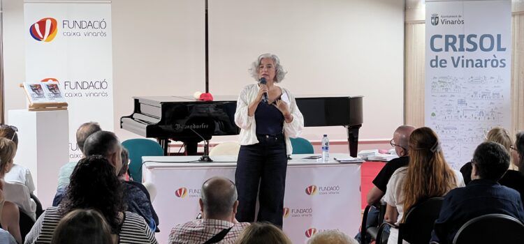 Sonia Herrero presenta a la Fundació Caixa Vinaròs el llibre “Cuando nos volvimos locos”