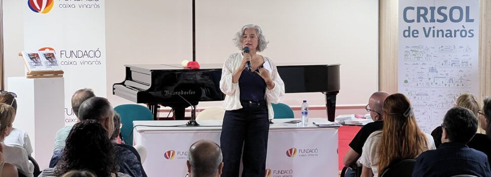 Sonia Herrero presenta a la Fundació Caixa Vinaròs el llibre “Cuando nos volvimos locos”