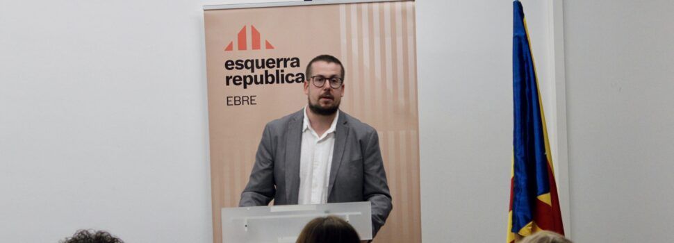 Marc Chavalera encapçalarà la candidatura d’Esquerra Republicana a Alcanar per a les eleccions municipals del 2027