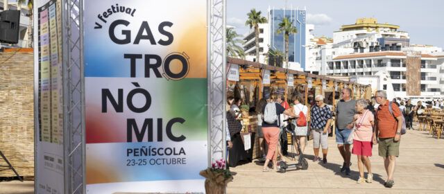 La Diputació de Castelló tanca amb una gran afluència de públic el V Festival Gastronòmic ‘Castelló Ruta de Sabor’ a Peníscola