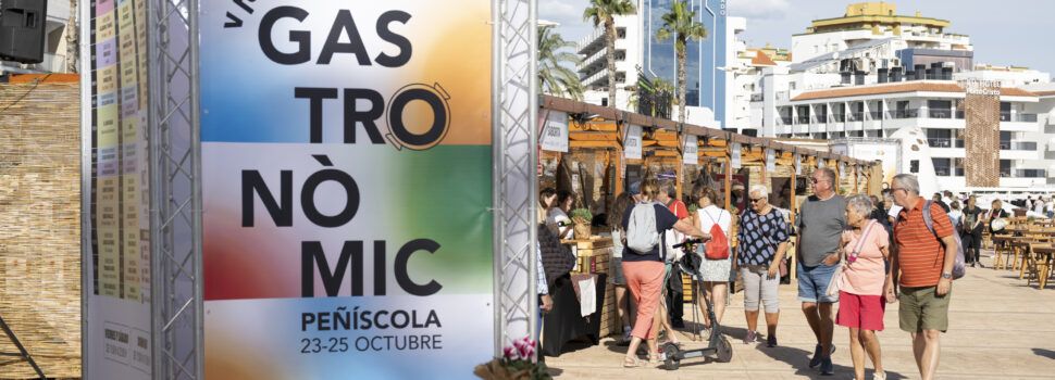 La Diputació de Castelló tanca amb una gran afluència de públic el V Festival Gastronòmic ‘Castelló Ruta de Sabor’ a Peníscola