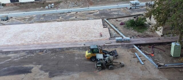 La urbanització de l’entorn de la Torre Ballester segueix avançant