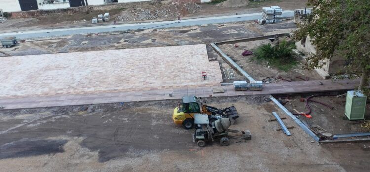 La urbanització de l’entorn de la Torre Ballester segueix avançant