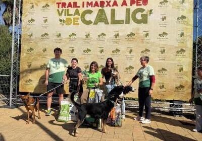 El X Trail, Marxa a Peu i Canicross Vila de Càlig es consolida amb prop de 400 participants