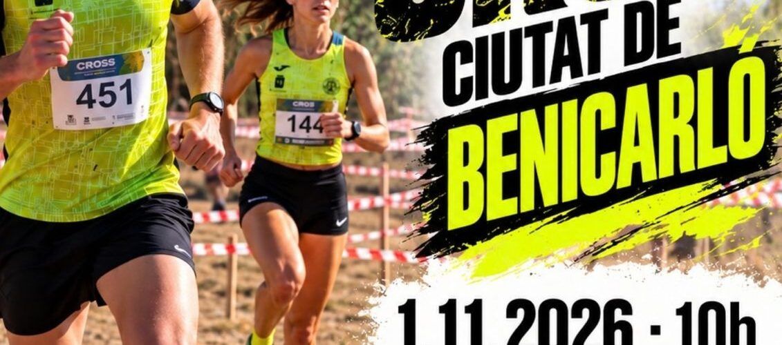 Benicarló acollirà aquest diumenge la 45a edició del Cros Ciutat de Benicarló