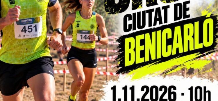 Benicarló acollirà aquest diumenge la 45a edició del Cros Ciutat de Benicarló
