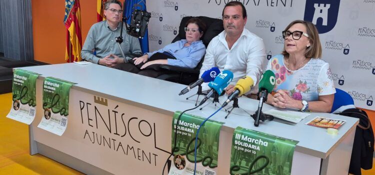 Peníscola es prepara per a acollir la tercera edició de la seua Marxa Solidària per l’ELA