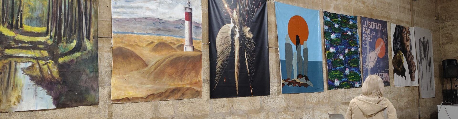 Exposició Art i flors als balcons a la Cisterna del Vall d’Alcanar