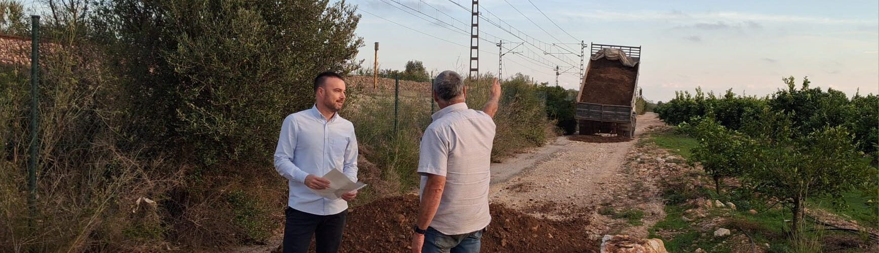 L’Ajuntament de Vinaròs intensifica la reparació dels camins rurals afectats per les pluges d’octubre