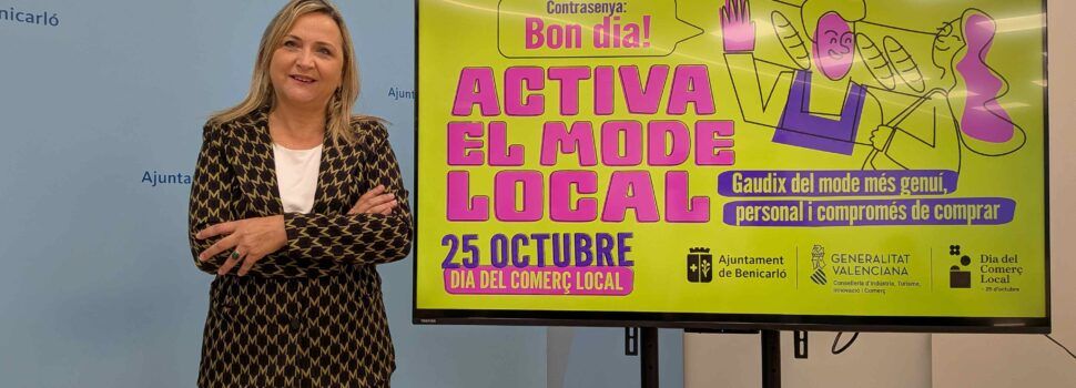 Benicarló celebrarà el Dia del Comerç Local amb música en directe i activitats infantils