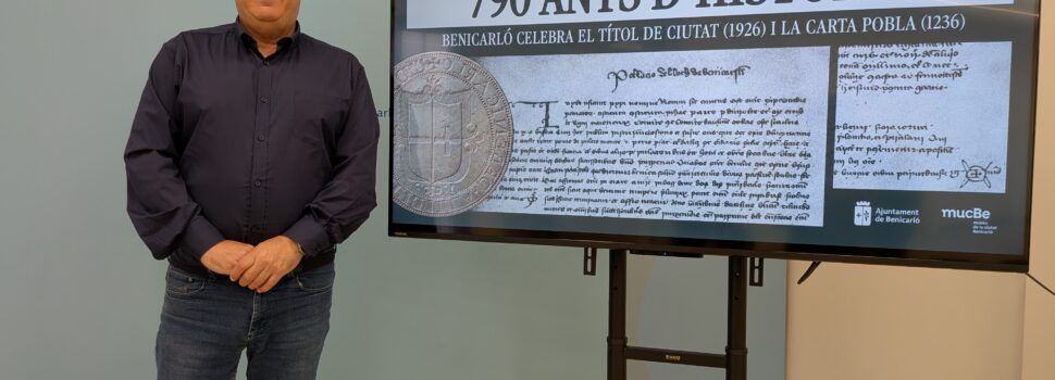 Benicarló commemora els 100 anys del títol de ciutat amb un programa d’activitats sobre la seua història
