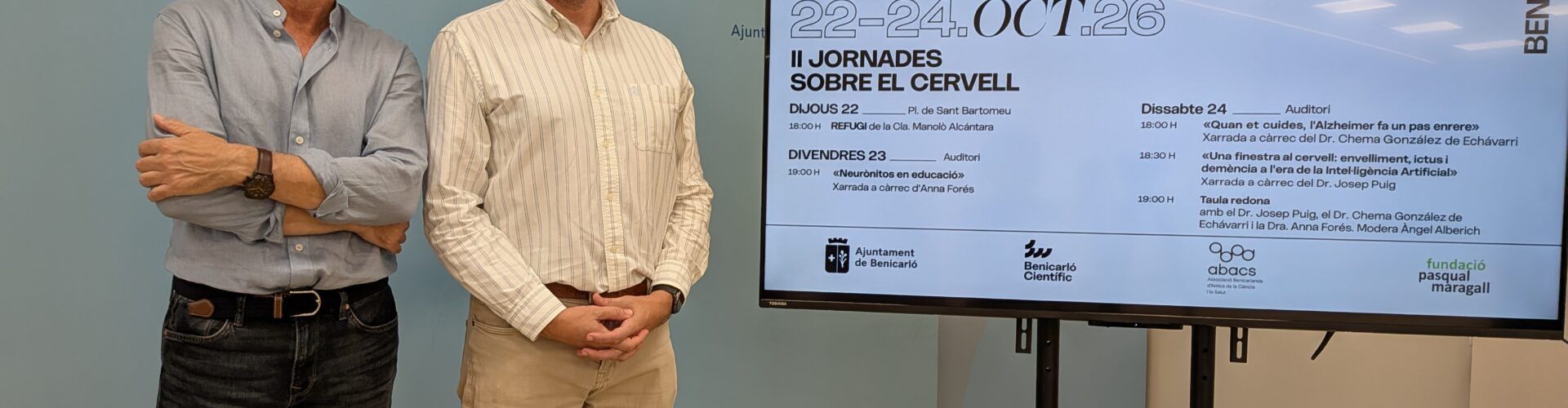 ‘Neurones, pomes i xips’: Benicarló torna a connectar ciència, cervell i futur