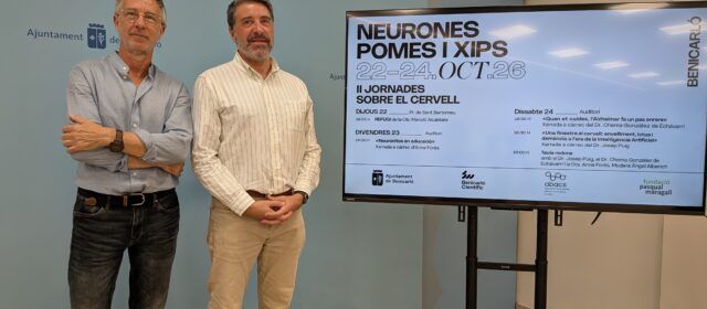 ‘Neurones, pomes i xips’: Benicarló torna a connectar ciència, cervell i futur