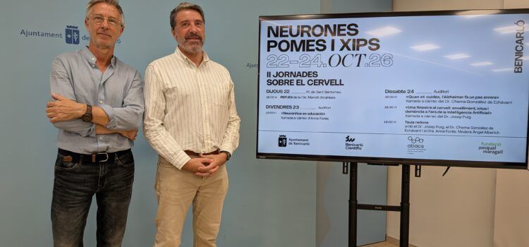 ‘Neurones, pomes i xips’: Benicarló torna a connectar ciència, cervell i futur